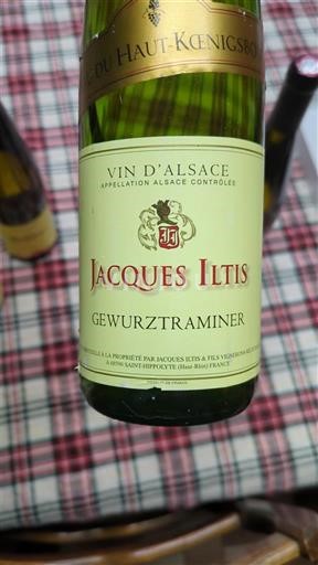 Vin Blanc sec Jacques Iltis Non millésimé France Alsace Vin de France
