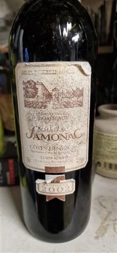 Bordéus Côtes-de-bourg Château Samonac 2002