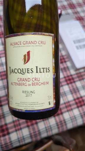 Alsace Grand Cru Jacques Iltis Grand Cru Altenberg de Bergheim 2017
