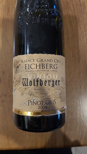 Alsace Grand Cru Wolfberger Eichberg 2018