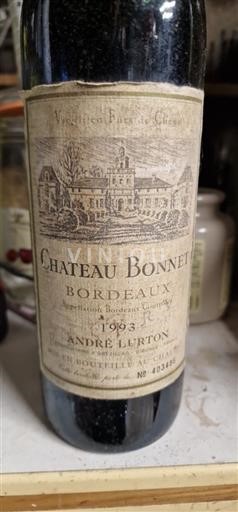 Burdeos Bordeaux Château Bonnet 1993