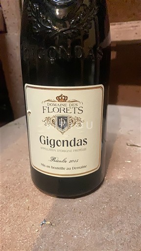 Rhône-dalen Gigondas Domaine S Florets 2015