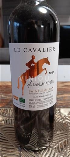 Bordeaux Saint-Émilion Laplagnotte Le Cavalier 2022