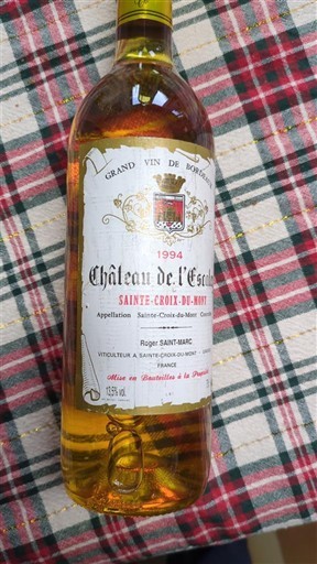 Bordeaux Sainte-Croix-Du-Mont Château L'Escart 1994