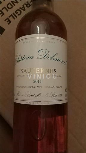 Bordeaux Sauternes Château Lmond 2011