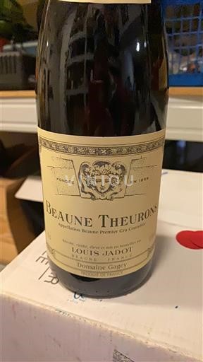 Burgundy Beaune Premier Cru Domaine Louis Jadot - Domaine Gagey Beaune Theurons Non-Vintage