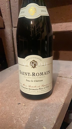 Burgund Saint-Romain Domaine Germain Père et Fils Sous le Château 2016