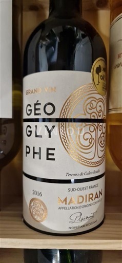 Vini Rouge sec Géoglyphe 2016 Francia Sud-Ovest Madiran AOC
