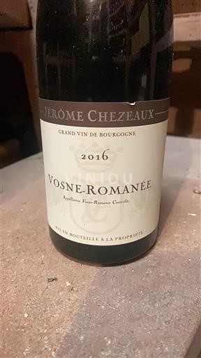 Burgund Vosne-Romanée Jérôme Chezeaux 2016