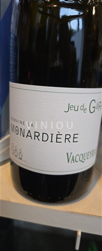 Rhônedalen Vacqueyras Domaine La Monardière Jeu de Garri 2024