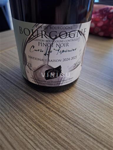 Bourgogne Domaine S Chenevières Les Téméraires 2023