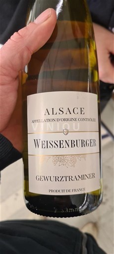 Viinit Blanc sec Weissenburger Non millésimé Ranska Alsace Vin de France