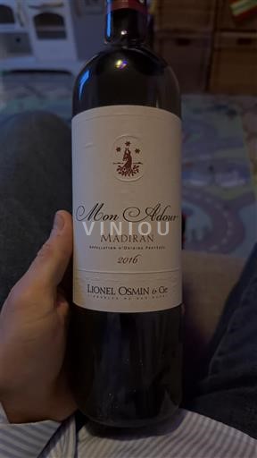 Vini Rouge sec Mon Adour Lionel Osmin & Cie 2016 Francia Sud-Ovest Madiran AOC