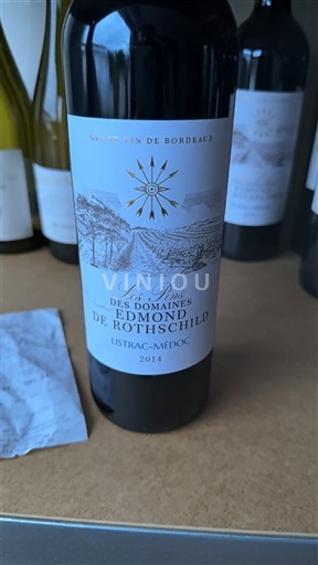 Bordeaux Listrac-Médoc Domaine Les Parc des Domaines Edmond de Rothschild 2014