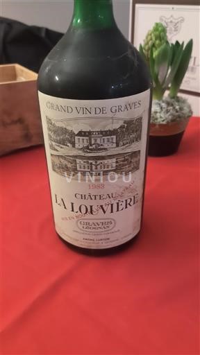 Bordeaux Graves Château La Louvière 1983