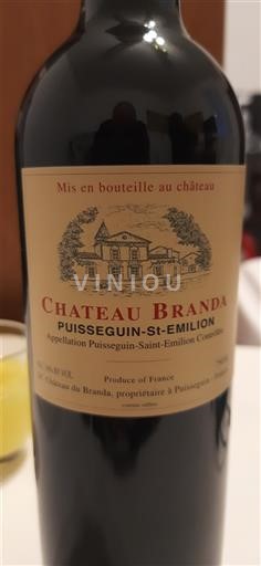 Bordéus Puisseguin-saint-émilion Château Branda 2011