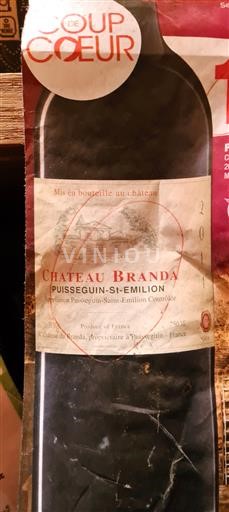 Bordeaux Puisseguin-saint-émilion Château Branda 2011