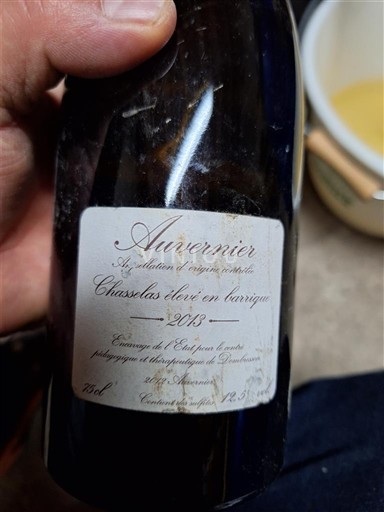 Neuchâtel Non specificato Auvernier Chasselas élevé en barrique 2018