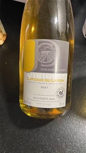 Loiredalen Coteaux-du-Layon Domaine Lucet 2021