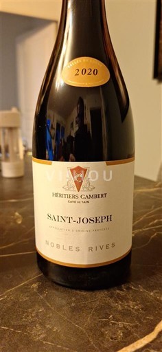 Vallée du Rhône Saint-Joseph Héritiers Cambert Nobles Rives 2020