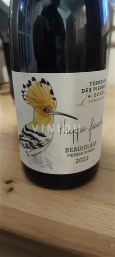 Vinos Rouge sec Huppe fasciée Terroir des Pierres Dorées 2022 Francia Beaujolais No especificado AOC