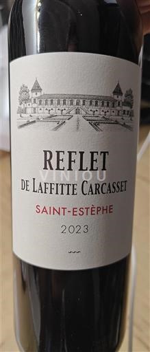 Bordeaux Saint-Estèphe Laffitte Carcasset Reflet 2023