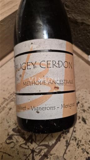 Savoie og Bugey Bugey-Cerdon Bilevet - Vignerons - Merignat Méthode Ancestrale Ikke årgangsbestemt