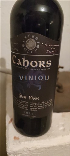 Sydvestfrankrig Cahors Exper Club Fleur Noire 2014