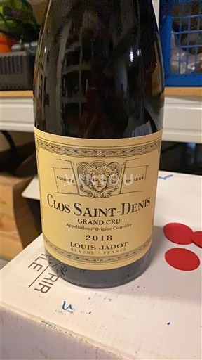 Burgundi Clos-saint-denis Grand Cru Louis Jadot 2018