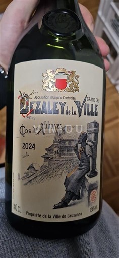 Vaud Lavaux AOC La Ville de Lausanne Clos des Abbayes 2024