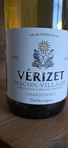 Burgundsko Mâcon a mâconské vesnice Vérizet Vieilles vignes 2023