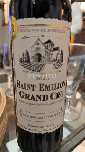 Bordeaux Saint-Émilion Grand Cru Château Haut-Gravet 2023
