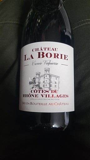 Rhône Valley Côtes du Rhône Villages Château La Borie Valière 2024