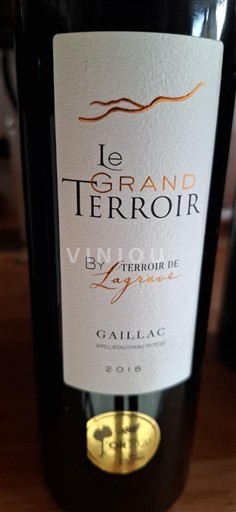 Sud-Ovest Gaillac Terroir de Lagrave Le Grand Terroir 2018