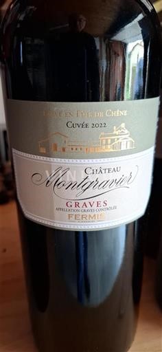Burdeos Graves Château Montpravier Élevé en fût de chêne 2019