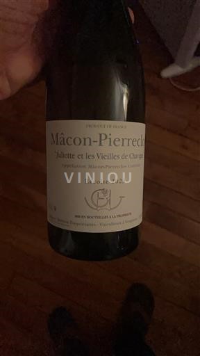 Burgund Mâcon und Mâcon-Dörfer Guffens Heynen Juliette et les Vieilles de Chavigne 2023