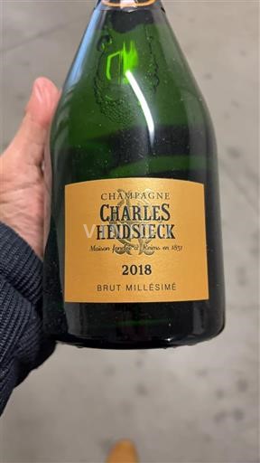 Samppanja Charles Heidsieck Brut Millésimé 2018