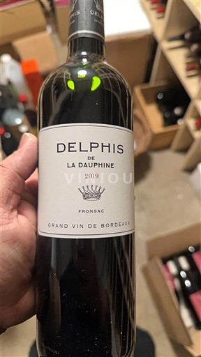 Bordeaux Fronsac Château La Dauphine Delphis de la Dauphine 2019