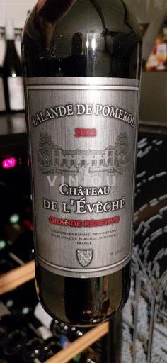 Bordeaux Lalande-de-pomerol Château L'Évêché Grande Réserve 2022