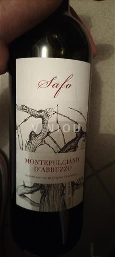 Abruzzo Montepulciano d'Abruzzo Safo Senza annata