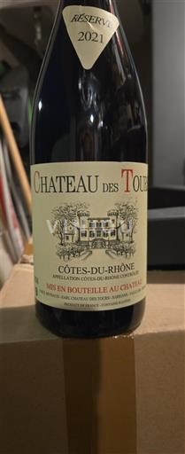 Valle del Ródano Côtes del Ródano Château S Tours Réserve 2021