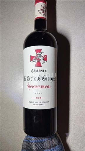 Bordeaux Pomerol Château La Croix St. Georges 2020