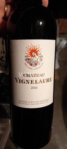 Provenza Coteaux d'Aix-en-Provence Château Vignelaure 2016
