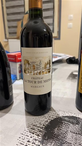 Bordeaux Margaux Château La Tour de Mons 2013