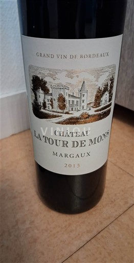 Bordeaux Margaux Château La Tour de Mons 2013