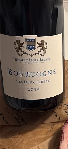Bourgogne Thibault Liger-Belair Les Deux Terres 2019
