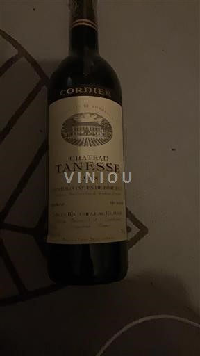 Bordeaux Premières-côtes-de-bordeaux Château Tanesse 1998