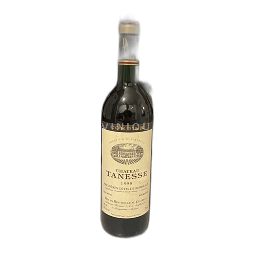 Bordeaux Những sườn đầu tiên của Bordeaux Château Tanesse 1998