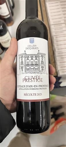 Provence Coteaux d'Aix-en-Provence Cellier d'Eguilles Prestige 2023