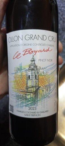 Valais Saillon Grand Cru Grand Cru Familles Cochard & Gaillard Le Boyard 2023